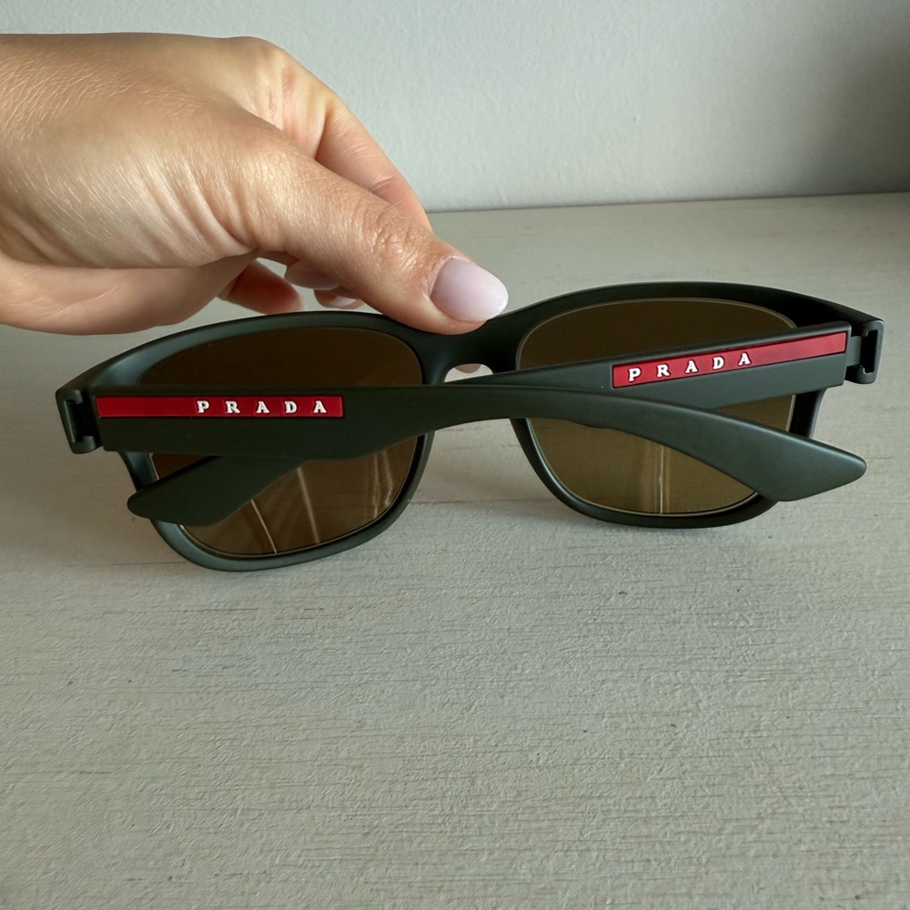 PRADA Dark Green Sunglasses